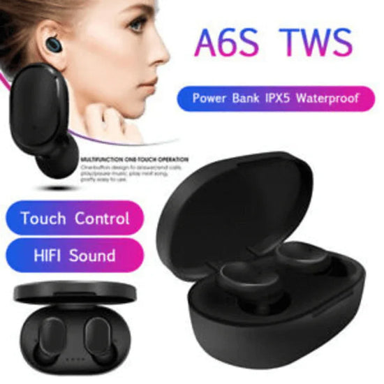 A6s tws stereo airdots wireless bluetooth - Prozone