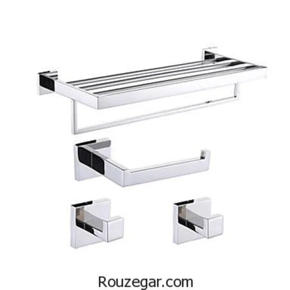 Wall mounted 2 layer aluminum rack - Prozone
