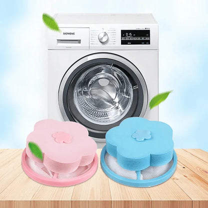 2 pcs washing machine flower shape mesh filter bag - Prozone