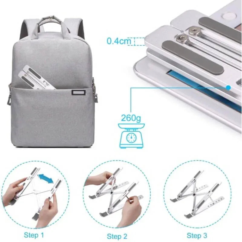 Adjustable laptop stand ergonomic desktop - Prozone