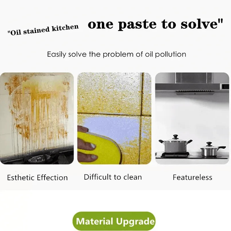 Pack of 4 kitchen stove oil proof wall sticker - Prozone