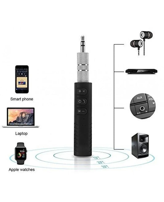 Audio jack music bluetooth receiver b09 - black - Prozone