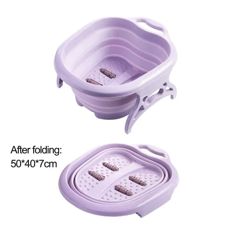 Folding travel foot bath basin feet spa - Prozone