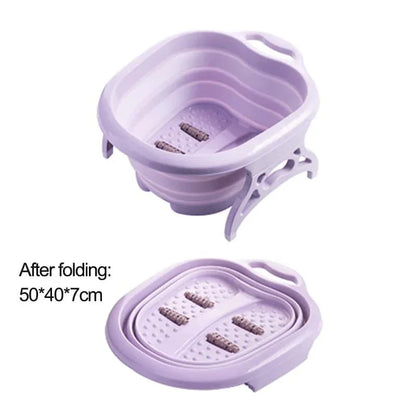 Folding travel foot bath basin feet spa - Prozone