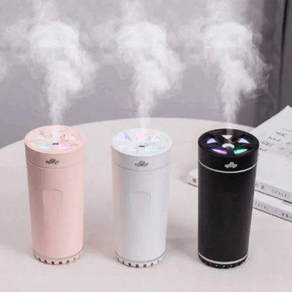 Multi-purpose turbine humidifier colorful night lamp - Prozone
