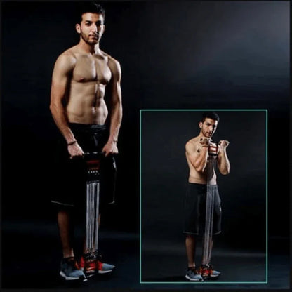 Multifunctional tummy trimmer hand gripper pull-up bar - Prozone