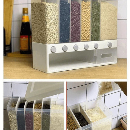 Wall mounted kitchen rice and cereal dispenser - Prozone