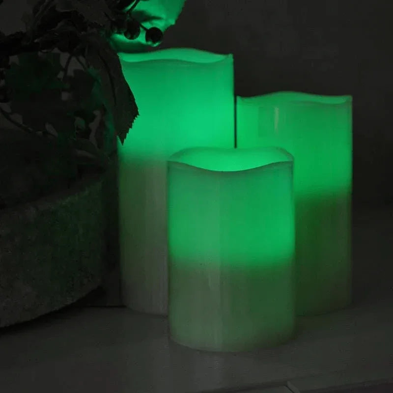 Simulation led candles color changing - Prozone