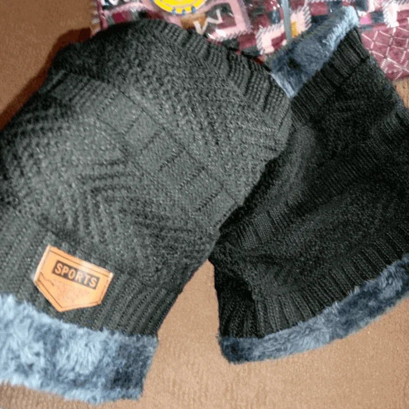 Wool hat with winter velvet hedging plus thick wool - Prozone