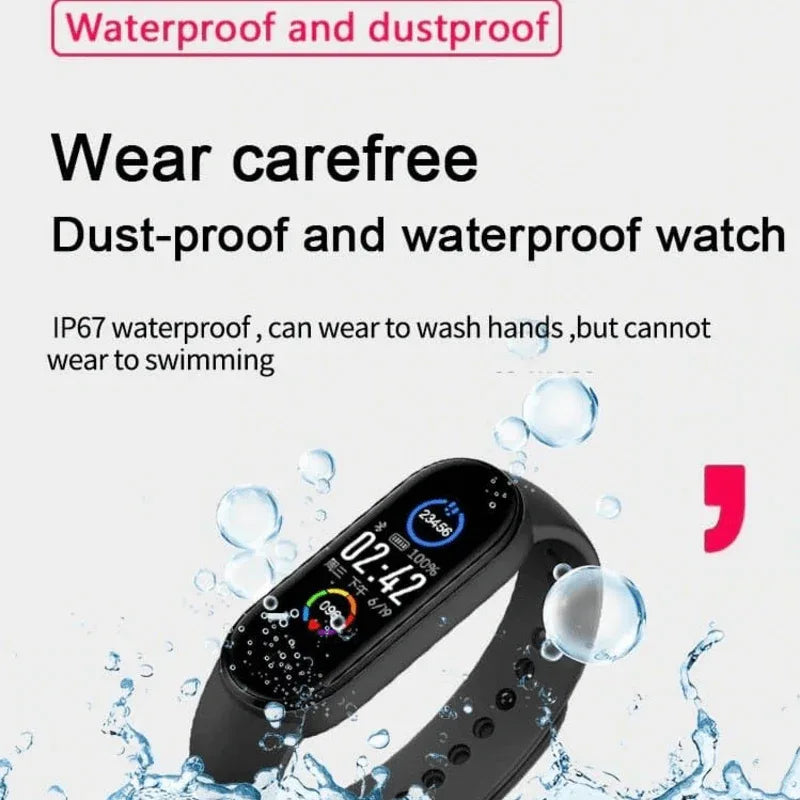 M5 smart watch bluetooth fitness bracelet - Prozone
