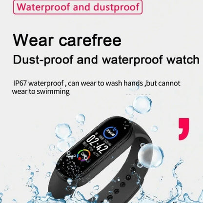 M5 smart watch bluetooth fitness bracelet - Prozone