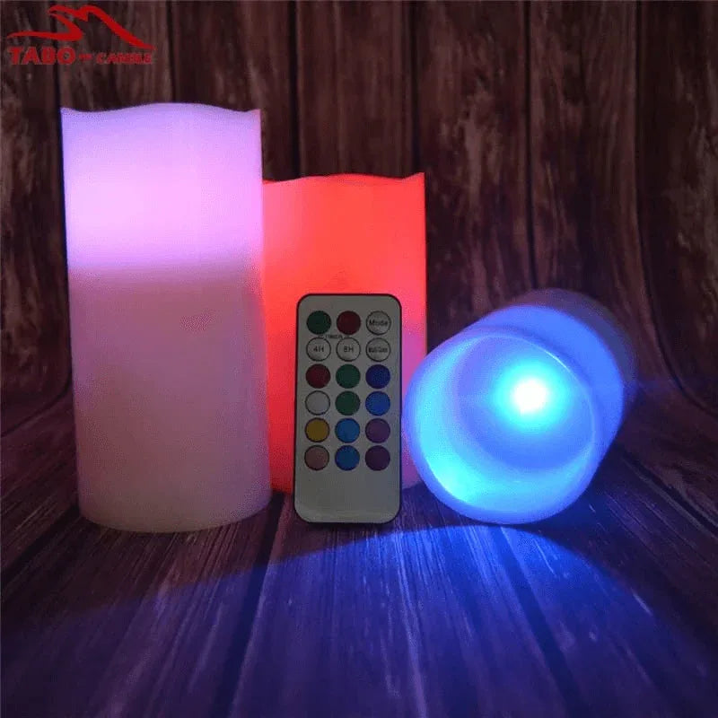 Simulation led candles color changing - Prozone