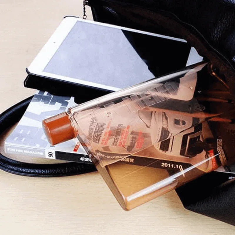 portable notebook water bottle shatterproof - Prozone