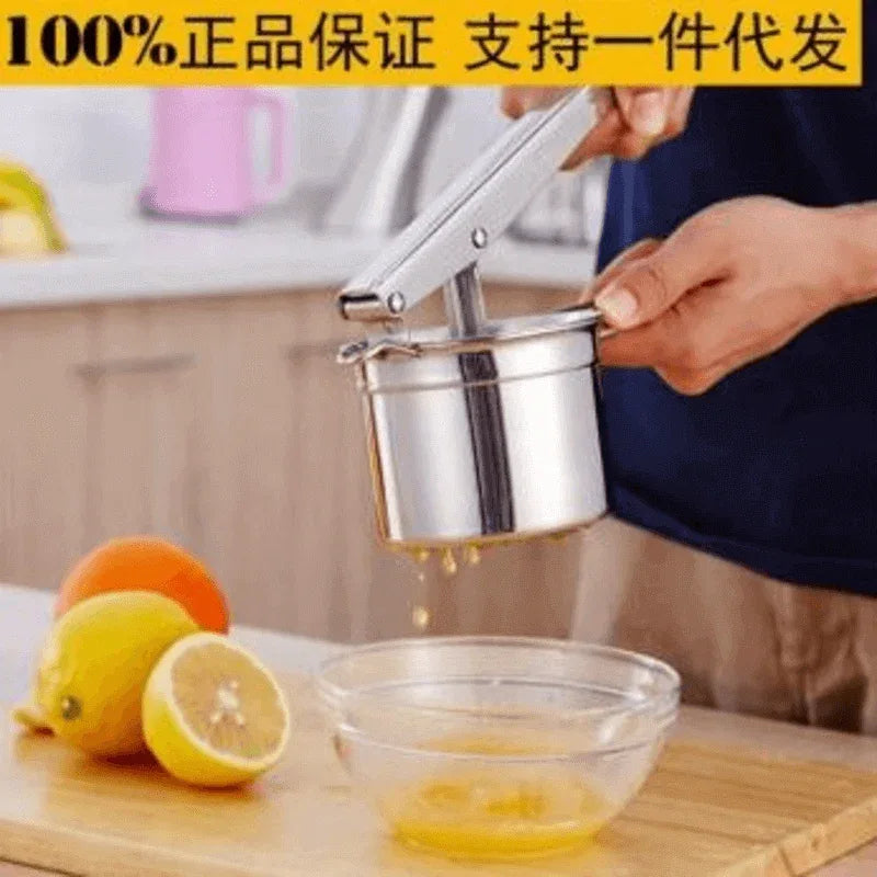 Stainless steel manual fruit juicer - Prozone