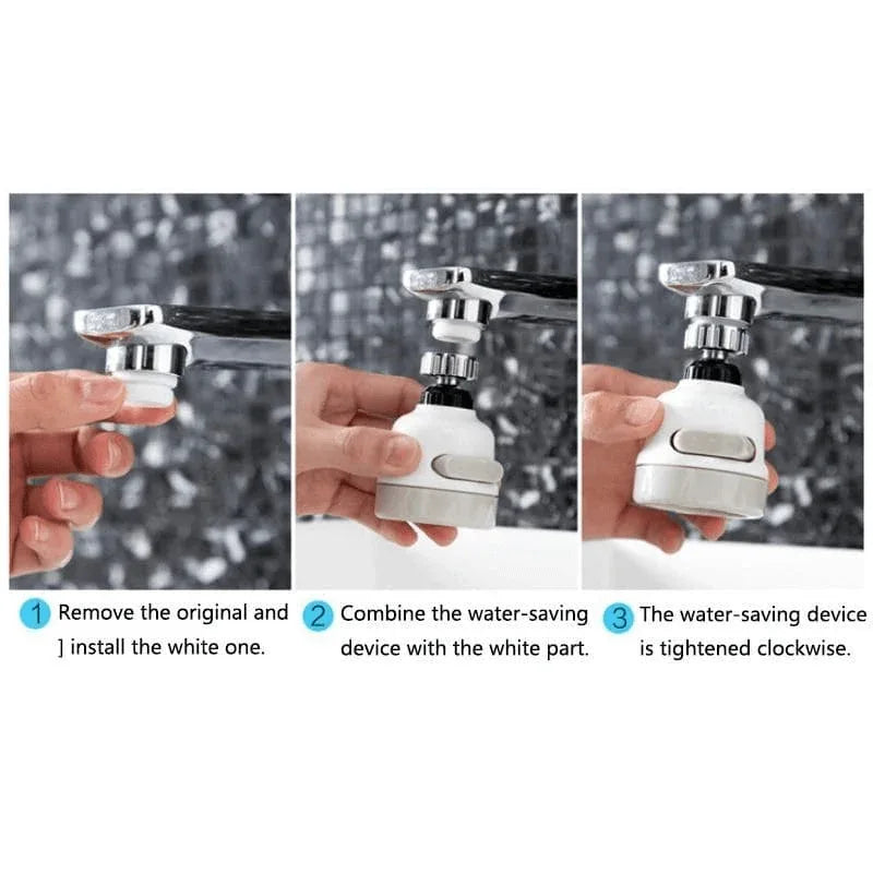 removable kitchen tap head universal 360 rotatable faucet - Prozone