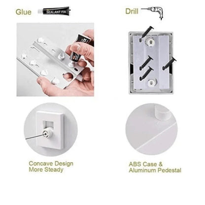 Wall mounted retractable clothesline 4.2m - Prozone
