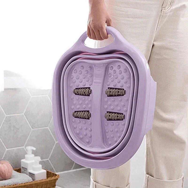 Folding travel foot bath basin feet spa - Prozone