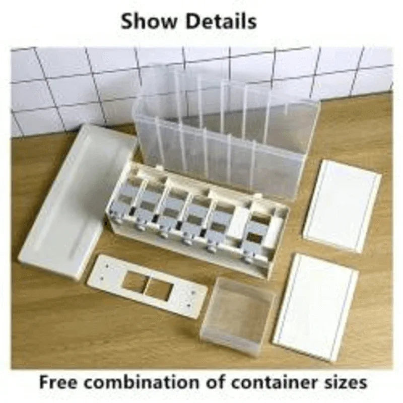 Wall mounted kitchen rice and cereal dispenser - Prozone