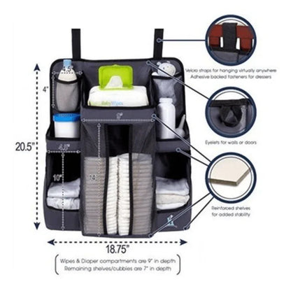 Baby nursery organizer diaper caddy - Prozone