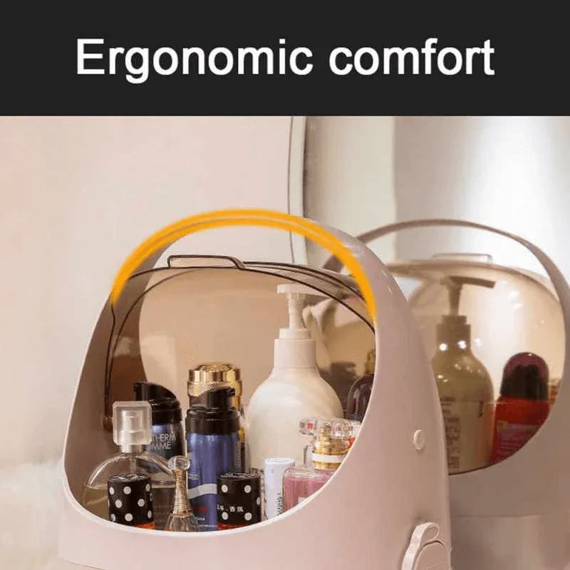 Space capsule open display makeup organizer - Prozone