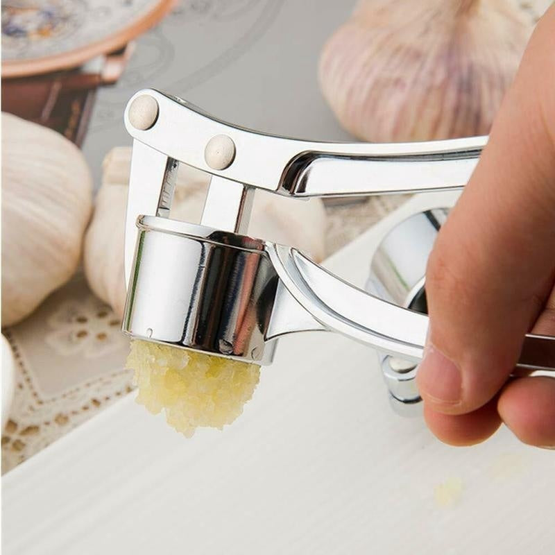 Stainless steel garlic press rocker - Prozone