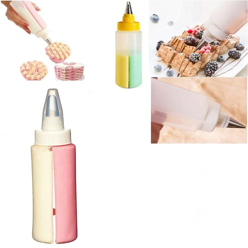 2in1 twin double cake decorating icing bottle - Prozone