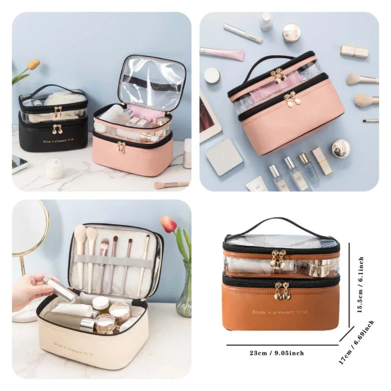 Double layer cosmetic bag - Prozone
