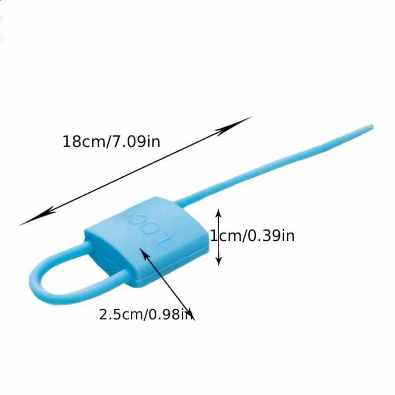 3pcs New Multifunctional Locking Silicone Strap Binding Rope - Prozone