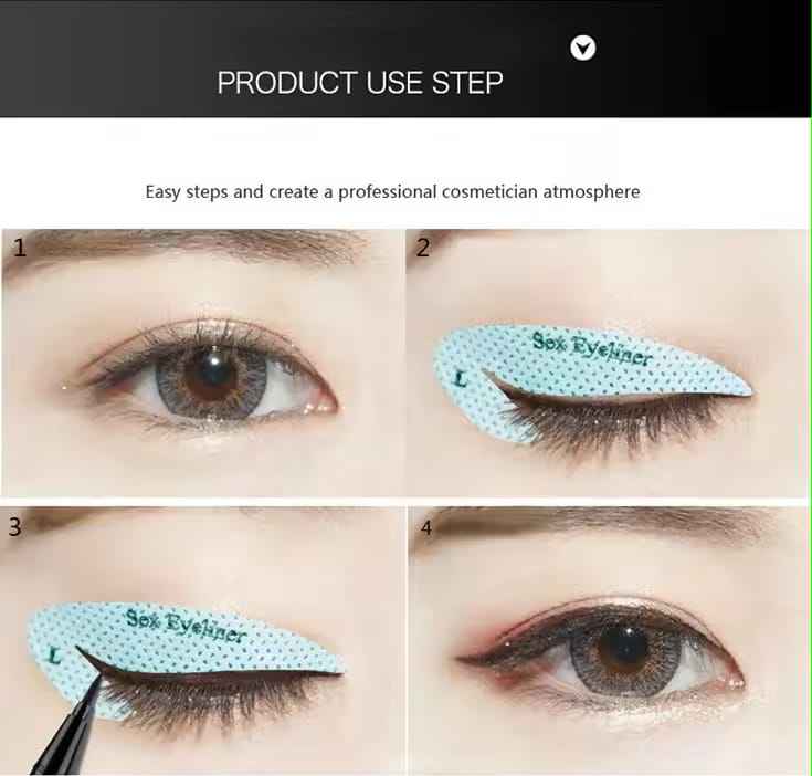 Template Kits Eyeliner Shaping Tools 11*10cm - Prozone