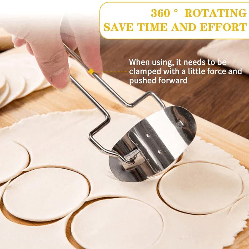 Large dumpling dough circle roller cutter - Prozone
