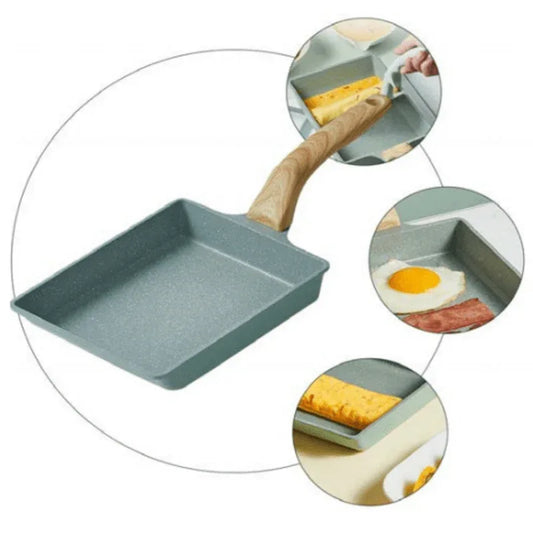 Nonstick stone square flat frying pan - Prozone