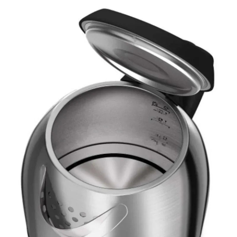 Philips electric kettle silver & black - Prozone