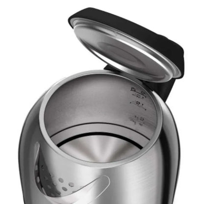 Philips electric kettle silver & black - Prozone
