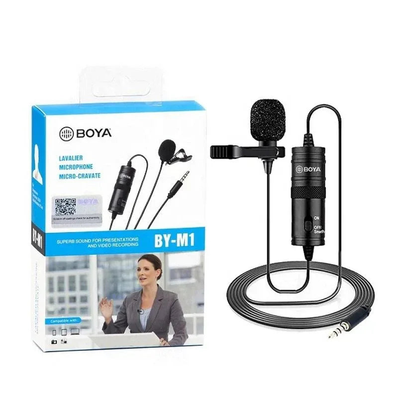 Boya mic m1 lavalier collar microphone - Prozone