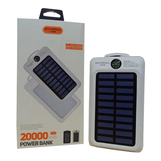 Batiaoma 10000 mah solar power bank - Prozone