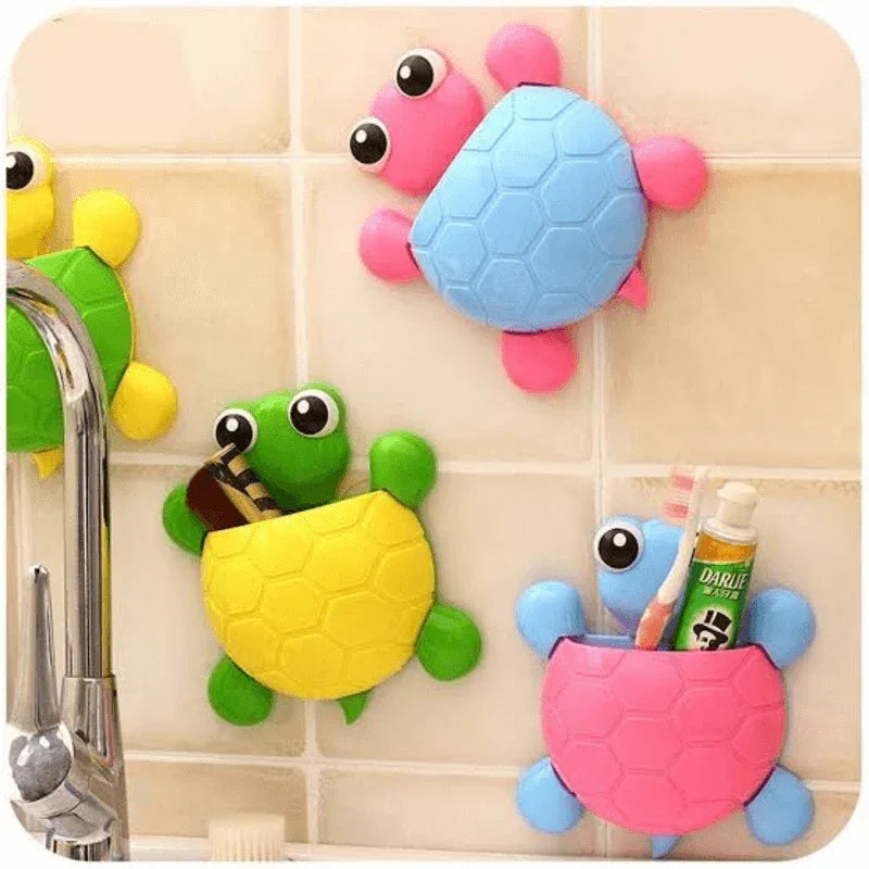 2 pcs cute turtle tooth brush holder - Prozone