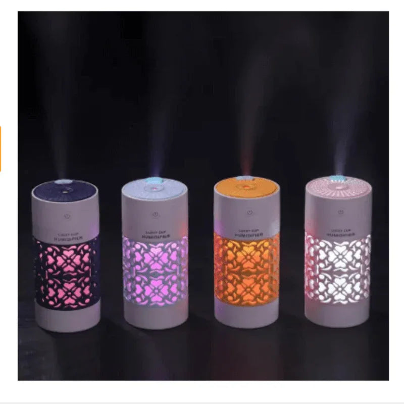 Portable lucky cup humidifier ultrasonic led night light - Prozone