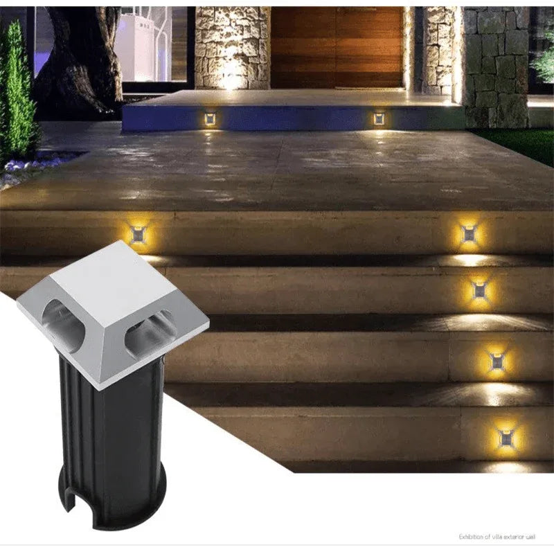 Mini square underground led light 2w - Prozone