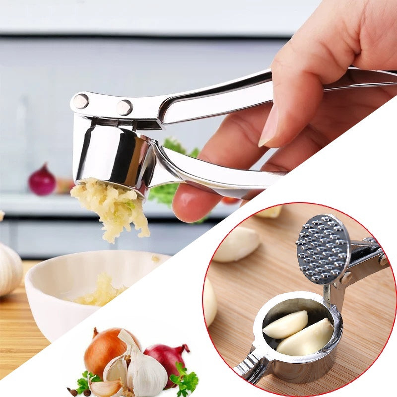Stainless steel garlic press rocker - Prozone