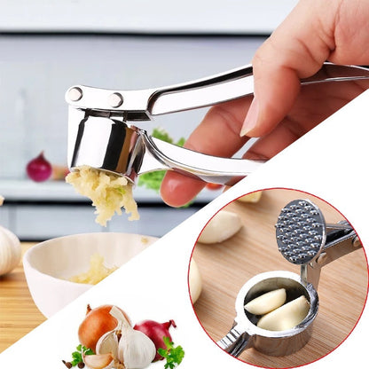 Stainless steel garlic press rocker - Prozone