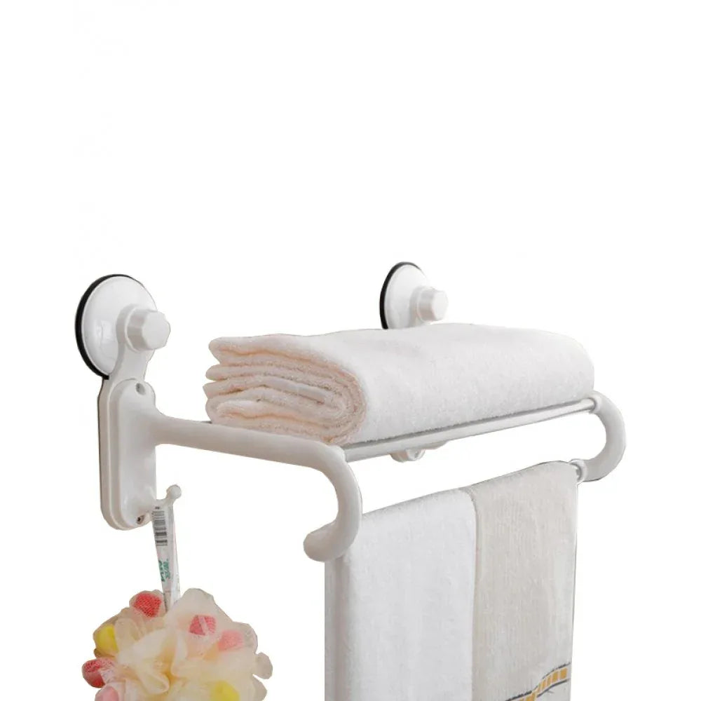 Bath towel rack with suction cup - Prozone