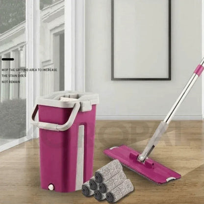 2 in 1 scratch bucket with mop - Prozone
