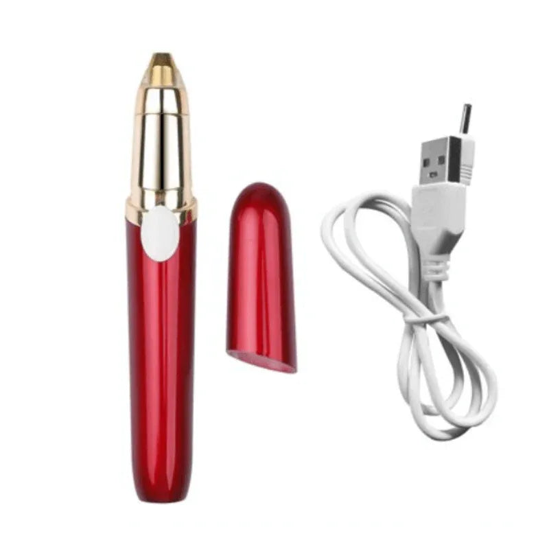 Portable electric eyebrow trimmer with usb cable - Prozone