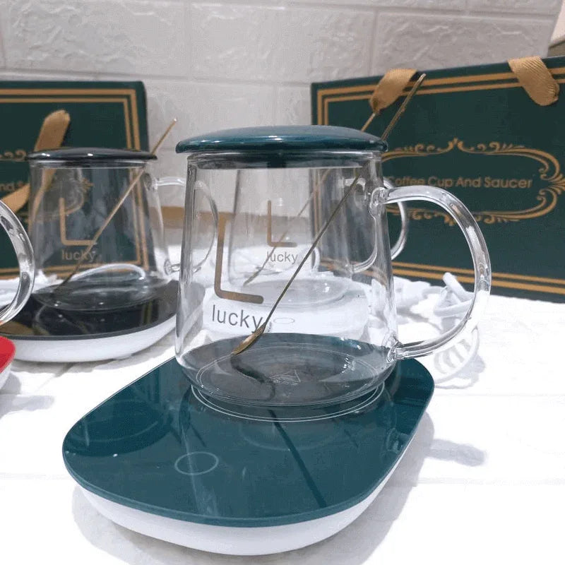 Electric transparent mug temperature controlled - Prozone