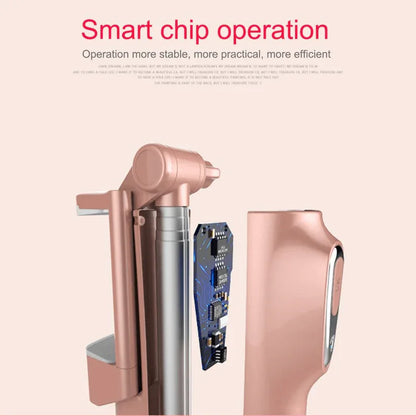 Rose gold selfie stick monopod wireless rc - Prozone