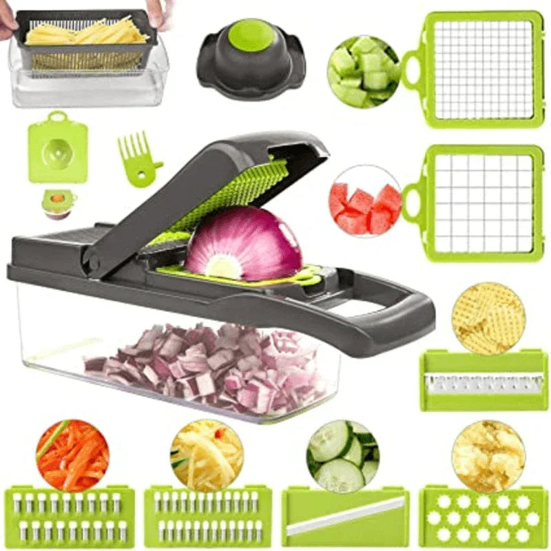 12 in 1 vegetable cutter slicer grater chopper - Prozone