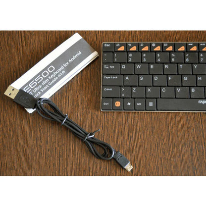 Rapoo e6500 mini ultra thin wireless keyboard - Prozone