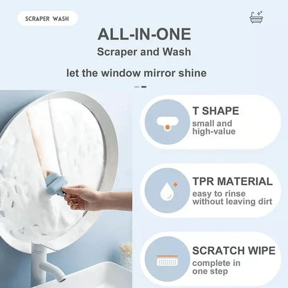 2 in 1 mini window cleaner brush - Prozone