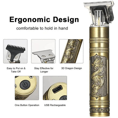 Usb electric rechargeable hair clipper for men - Prozone