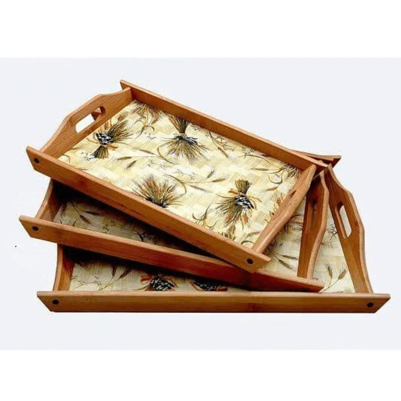 Wooden trays 3 pcs - Prozone